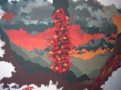 outdoor mural for house 3